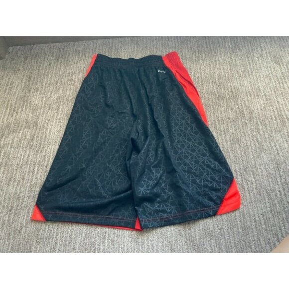 Men's Small Nike KD Dri Fit Basketball Shorts Side pockets Red Black - Picture 4 of 4
